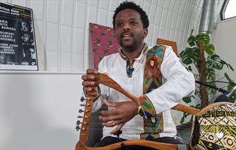 Celebrate traditional Ethiopian Music and learn about the anciet Krar instrument